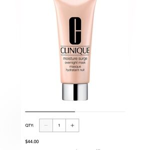 New - Clinique Moisture Surge Face Mask - Full Size